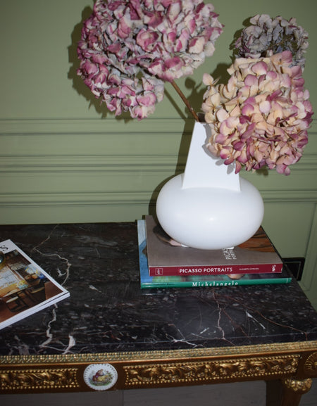 Mid-Century French Coffee Table, Gilt And Marble Circa 1960