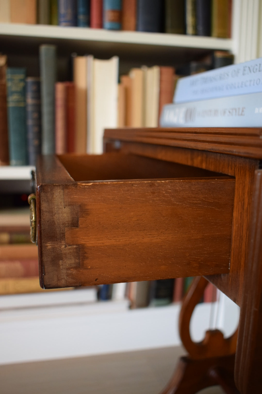 Stunning Burr and Burl Walnut Bedside Or End Wine Lamp Tables Bevan Funnell style With paw castors