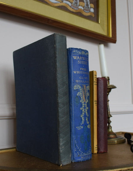 Set of 5 Antique Vintage Books Set D