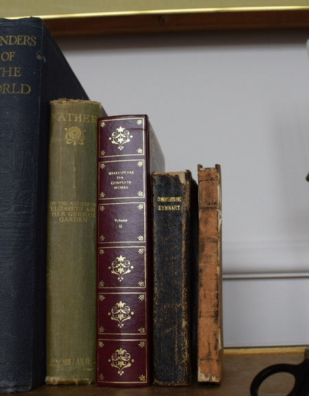 Vintage Books for Decoration Set F