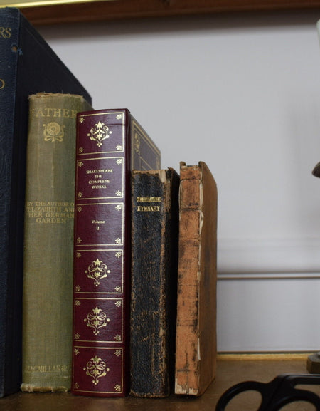 Vintage Books for Decoration Set F