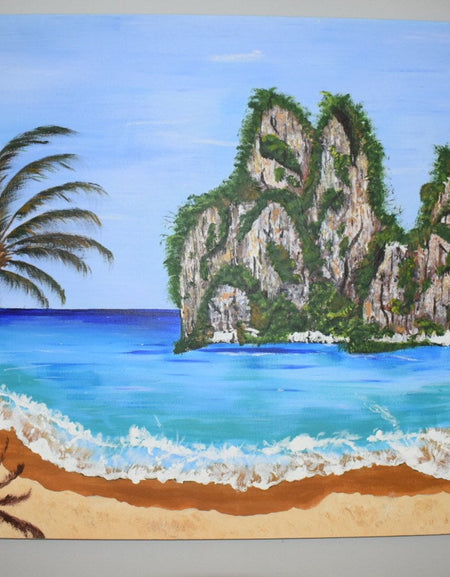 Mountain sandy-scape