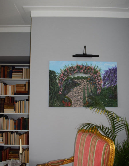 Quietude, Floral Gardens Painting