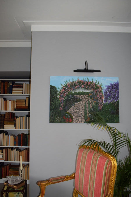 Quietude, Floral Gardens Painting