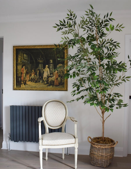 Faux Artificial Matte Ficus Benjamin tree H 240cm