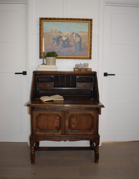 1930s Jacobean style bureau