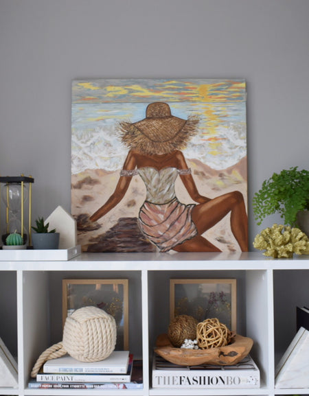 Taking in the sunset