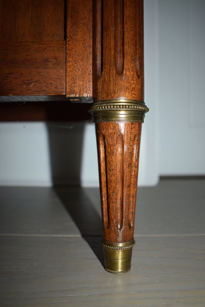 Louis XVI French Antique Marble Top Sideboard